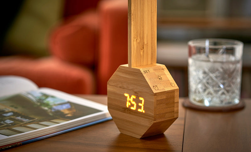GINGKO - Octagon One Plus Portable Alarm Clock Desk Light